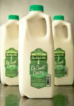 Raw Milk from DeSmet Dairy